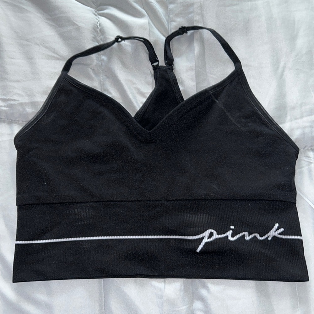 Victoria’s Secret pink size large sports bra